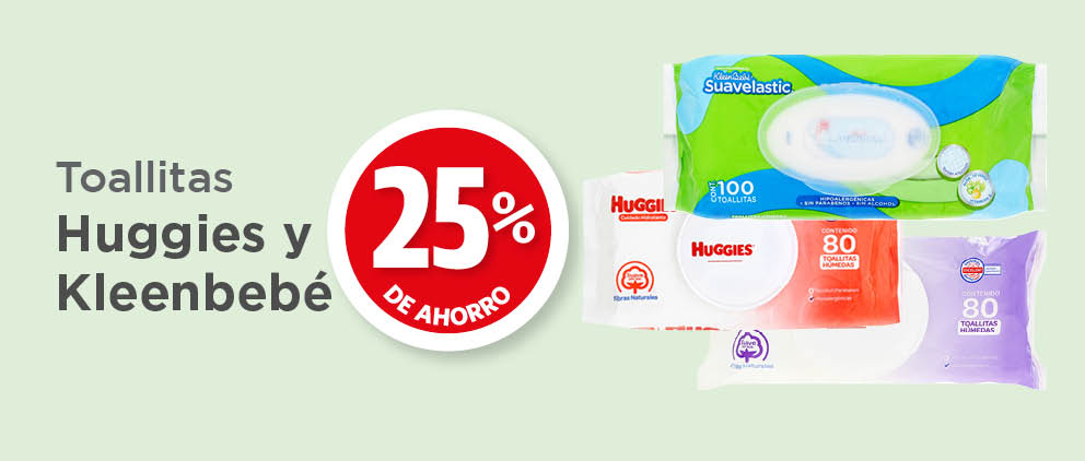 Toallitas para bebe smudys 20% de ahorro