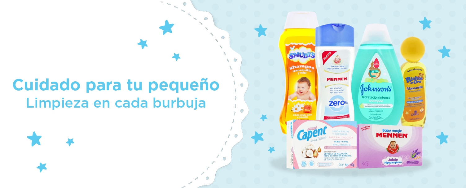 Cuidado para tu pequeño Limpieza en cada burbuja