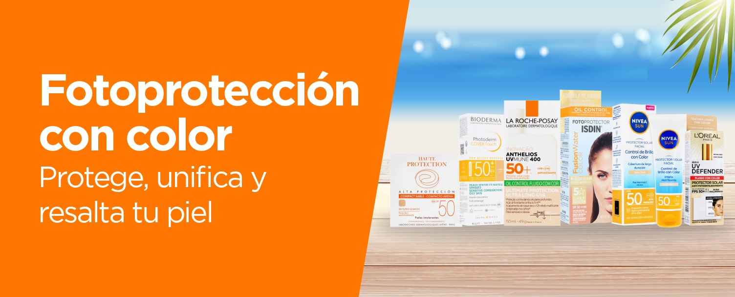 Fotoprotección con color