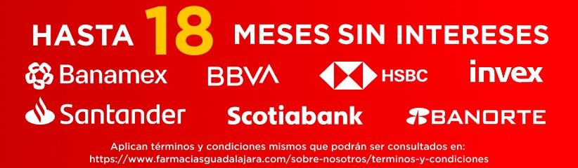 Hasta 18 meses sin intereses