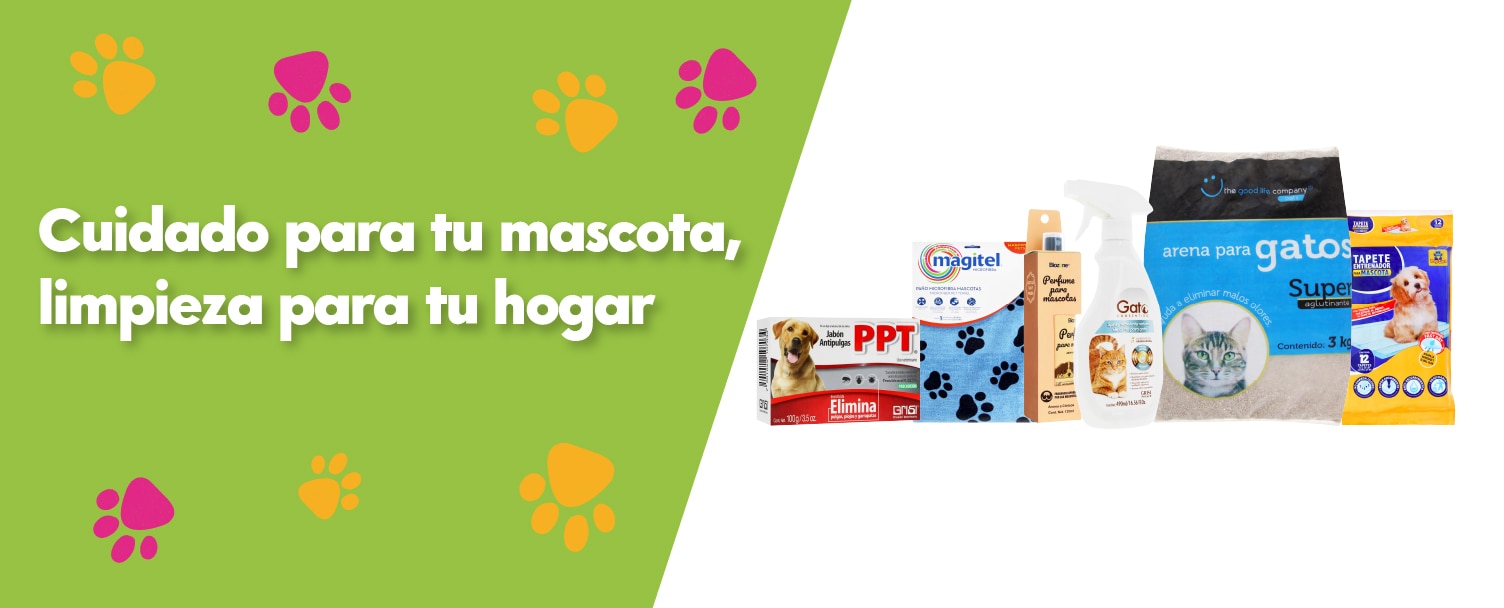 Cuidado para tu mascota, limpieza para tu hogar