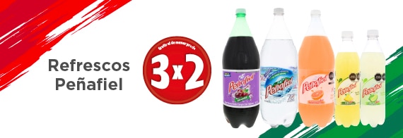 Refrescos peñafiel 3x2