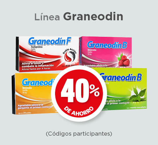 Línea graneodin (códigos participantes)  40% de ahorro