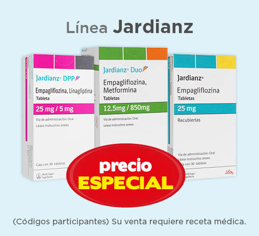 Línea jardianz *precio especial* (códigos participantes)