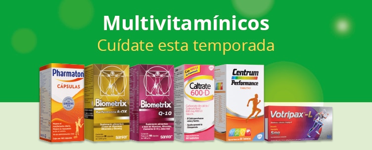 Multivitamínicos Cuídate esta temporada | Farmacias Guadalajara