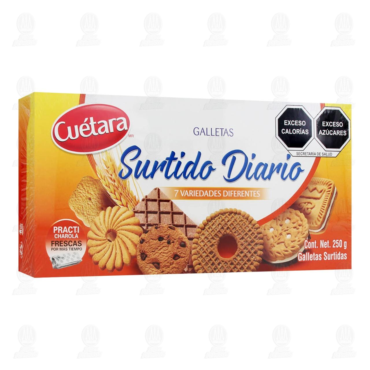 Galletas Cu&eacute;tara Surtido Diario, 250 gr.