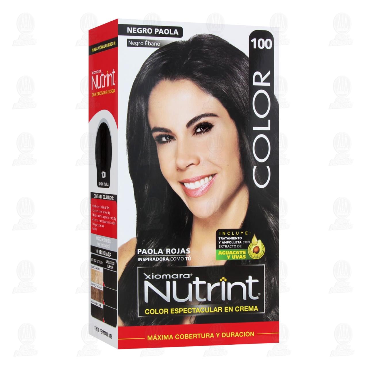Tinte Nutrint Color Espectacular en Crema Negro &Eacute;bano (100), 1 pz. image number 0