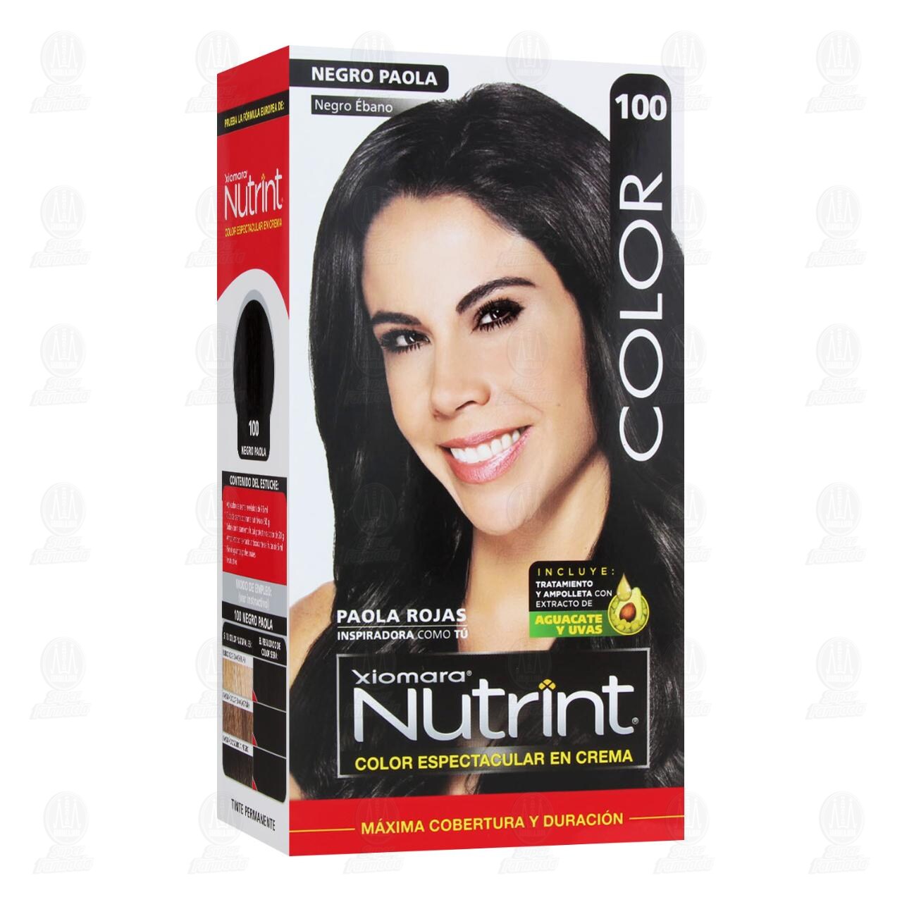 Tinte Nutrint Color Espectacular en Crema Negro &Eacute;bano (100), 1 pz. image number 0