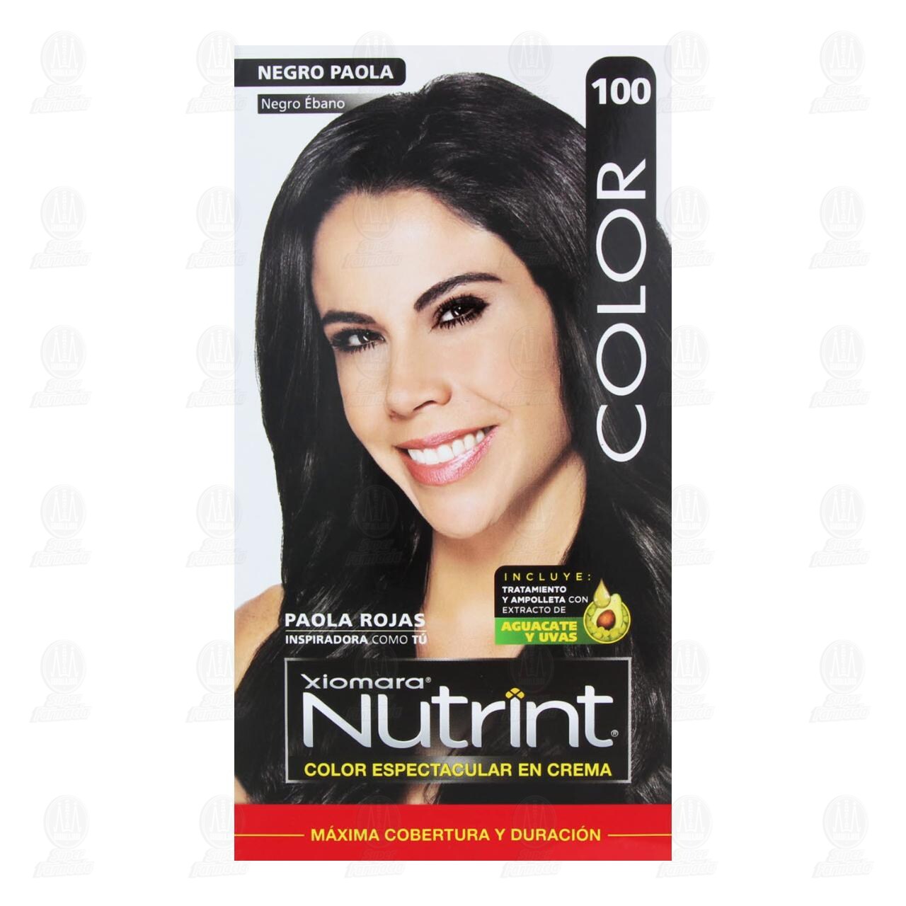 Tinte Nutrint Color Espectacular en Crema Negro &Eacute;bano (100), 1 pz. image number 1