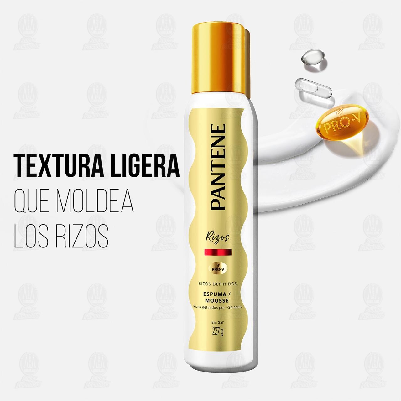 Espuma para Rizos Perfectos Pantene Pro-V Rizos Definidos, 227 gr. image number 3
