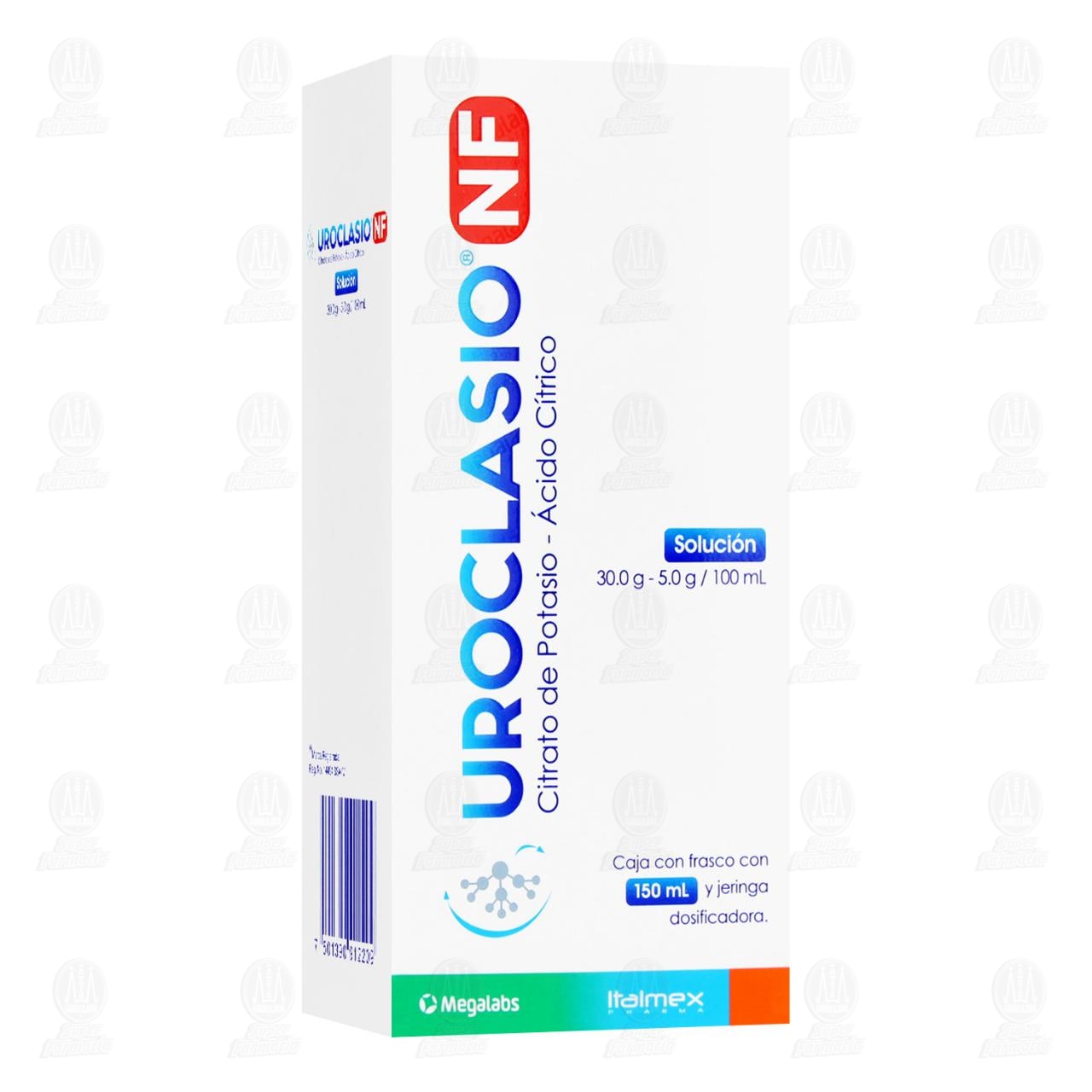 UROCLASIO NF (CITRATO DE POTASIO/ACIDO CITRICO) POLVO 1.50G/0.25G C30  SOBRES