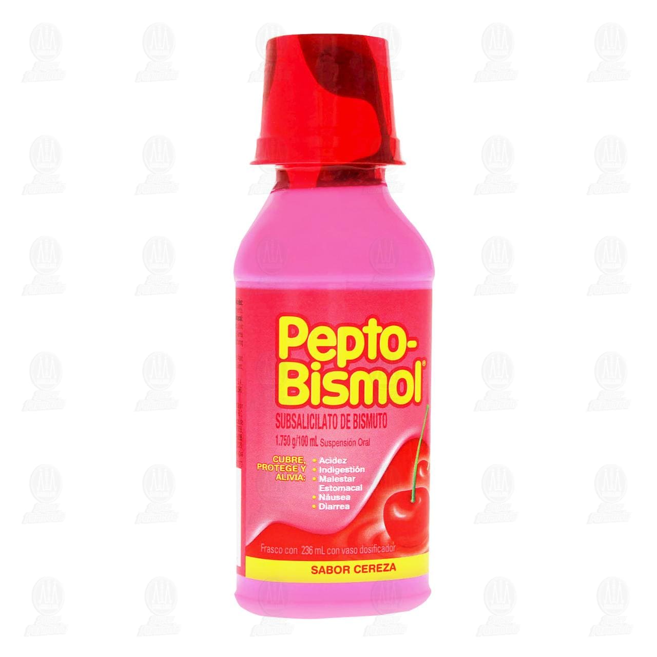 Pepto-Bismol Suspensi&oacute;n Sabor Cereza, 236 ml. image number 0