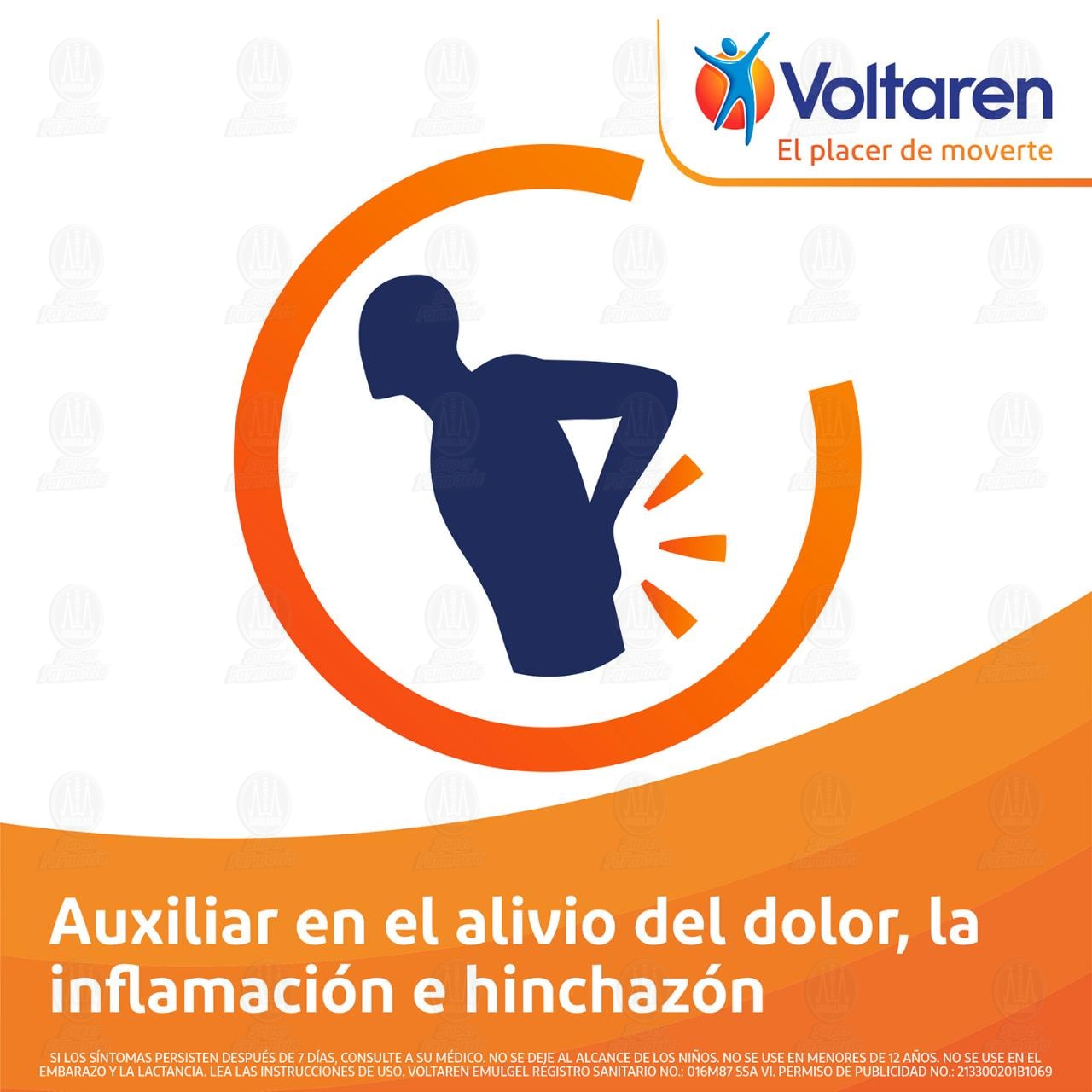 Voltaren 24H 15 mg, 5 Parches. image number 3