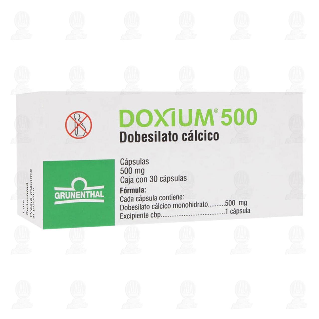 Imagen para Doxium 500mg 30 Cápsulas