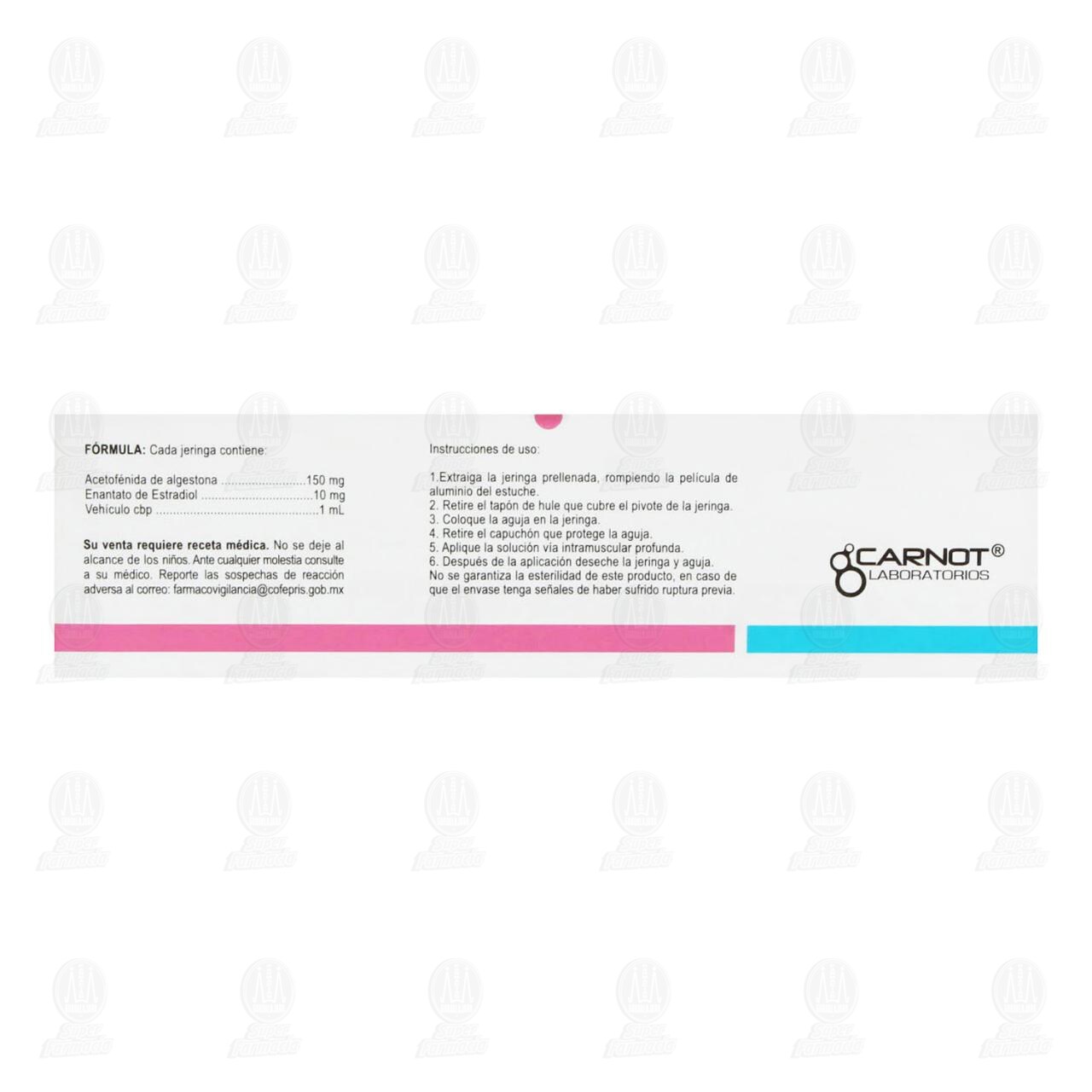 Patector Solución Inyectable 150mg/10mg/1ml, Jeringa Prellenada 1 ml ...