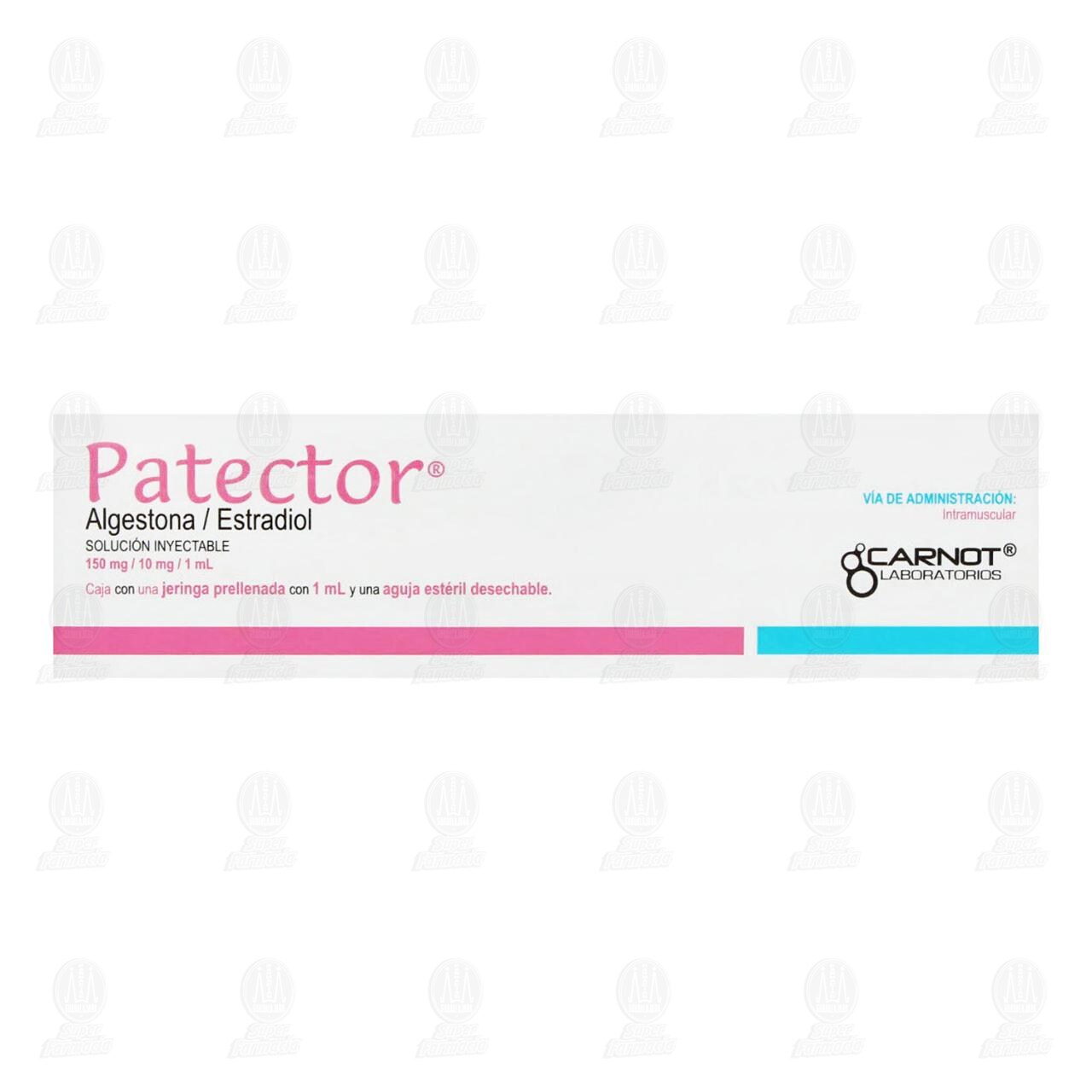 Patector Solución Inyectable 150mg/10mg/1ml, Jeringa Prellenada 1 ml. image number 1