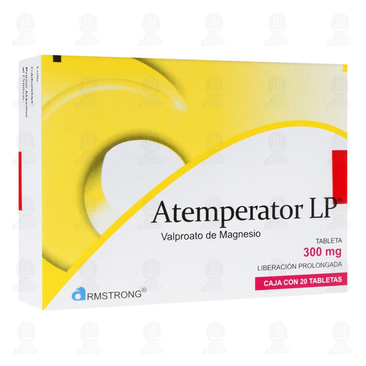 Atemperator LP 300 mg, 20 Tabletas.