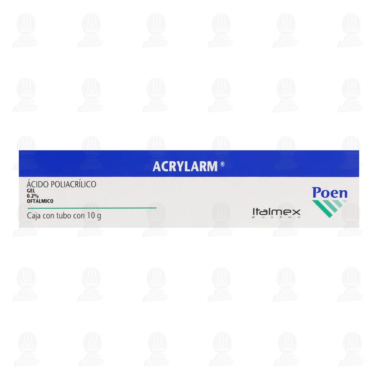 Acrylarm 0.2% Gel Oft&aacute;lmico, 10 gr. image number 1