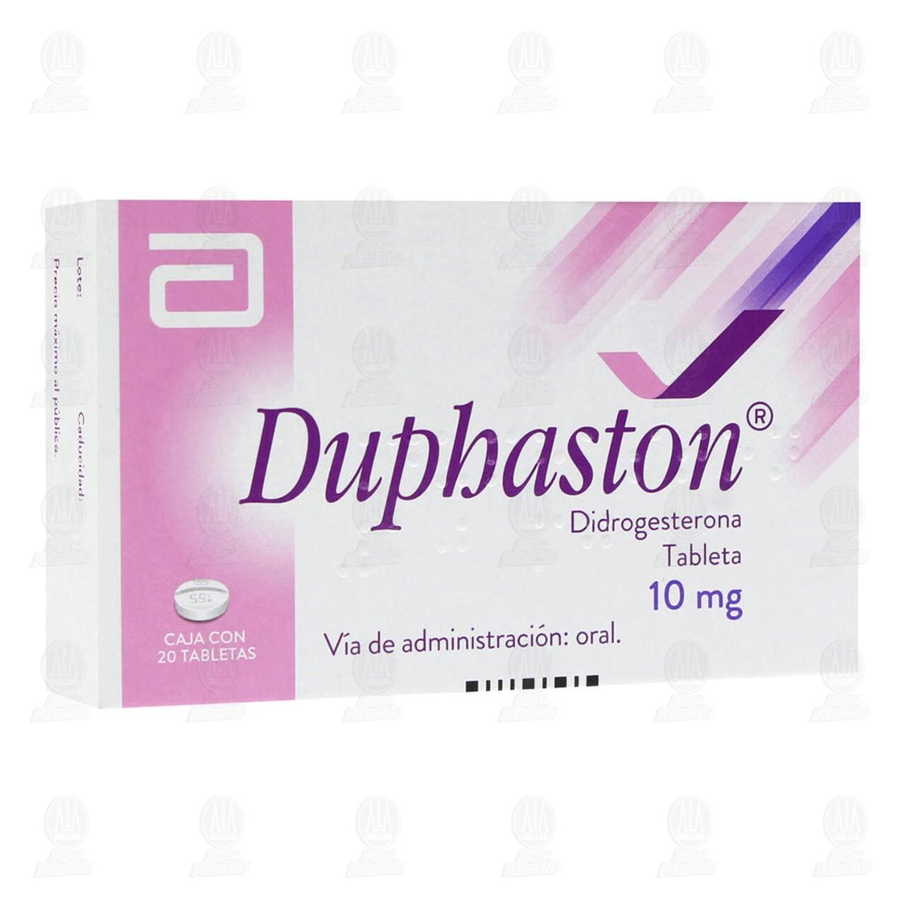 Duphaston 10 mg, 20 Tabletas. image number 0