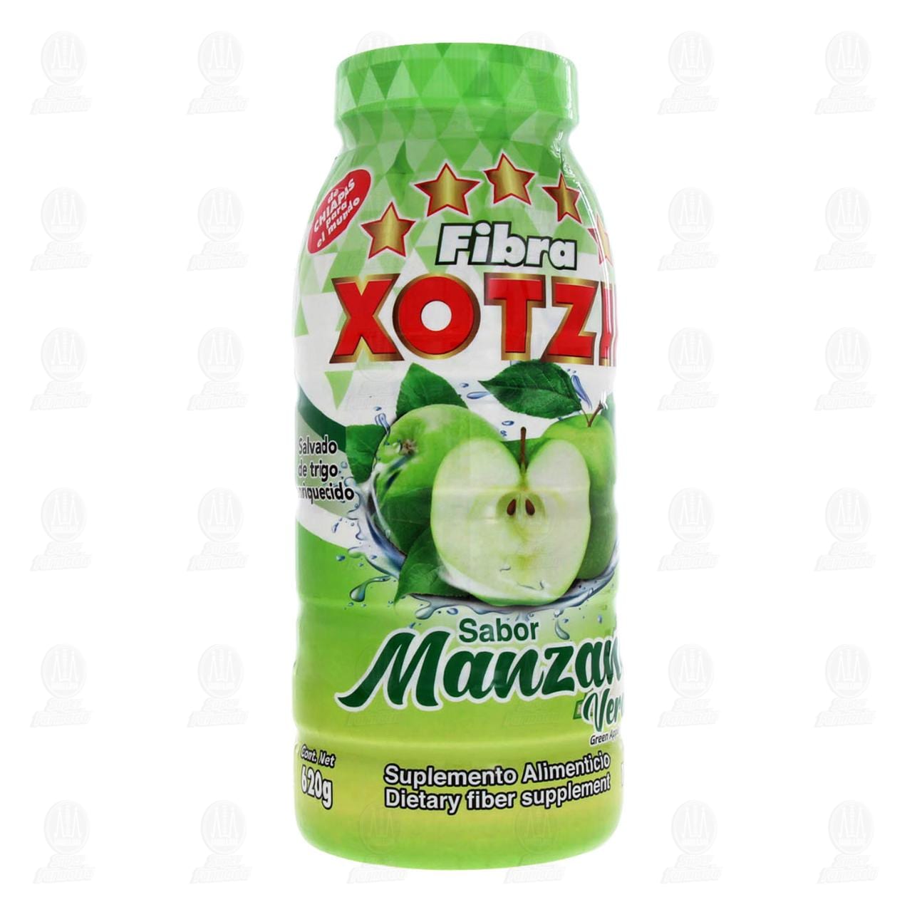 Imagen para Fibra Xotzil Sabor Manzana Verde, 620 gr.