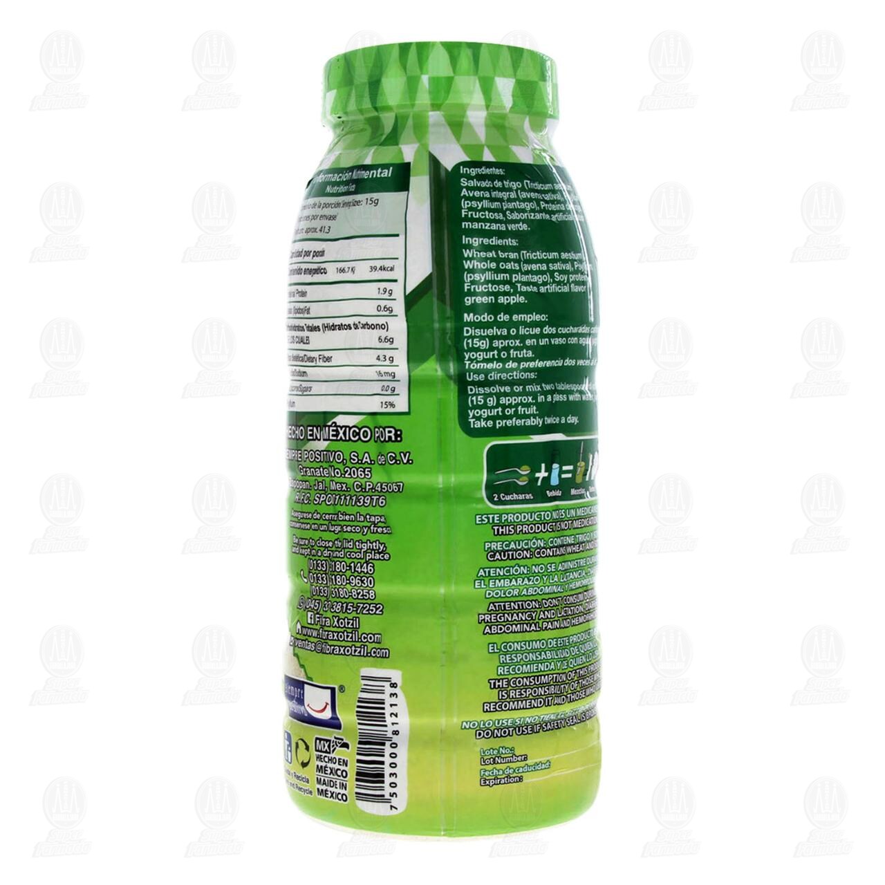 Fibra Xotzil Manzana Verde, 620 gr. image number 2