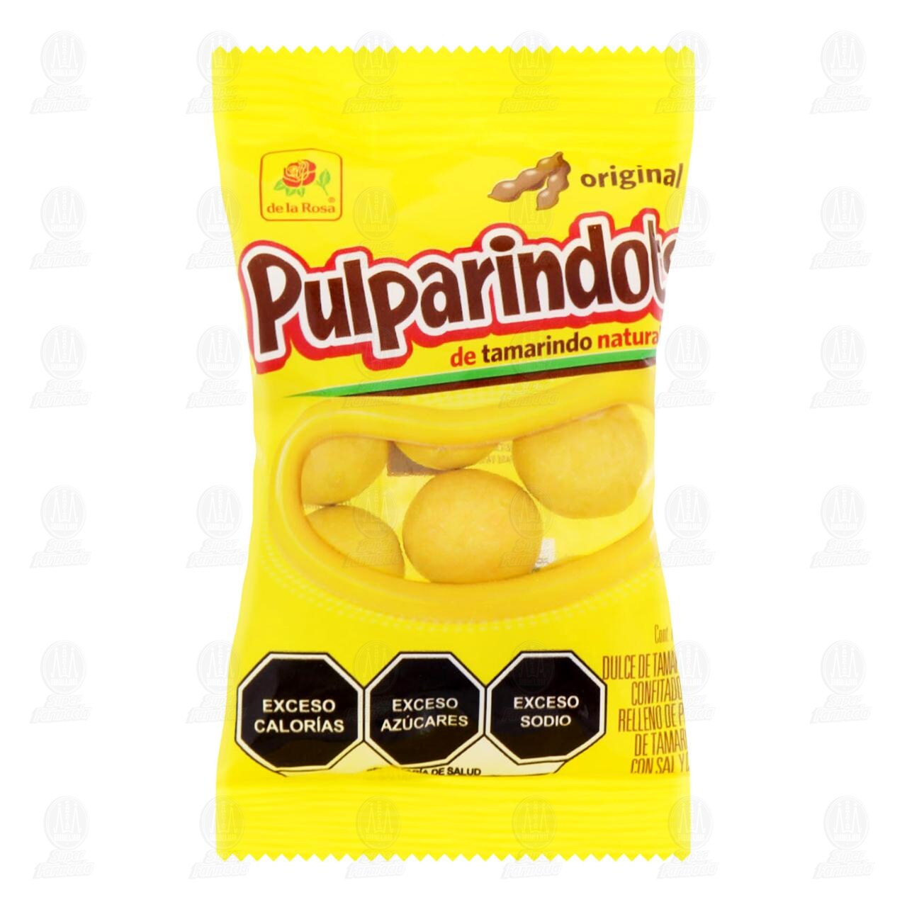 Dulce de la Rosa Pulparindots de Tamarindo, 30 gr.