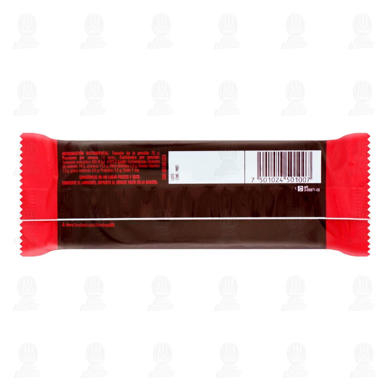 Chocolate Hershey's Dark, 41 gr. image number 1