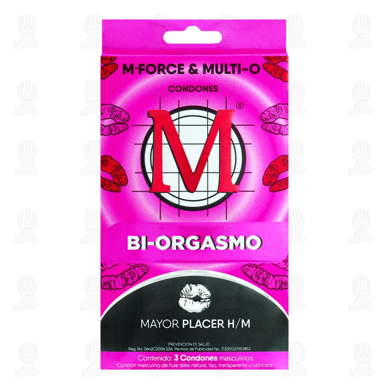 M Bi-O Preservativos, 3 pzas. image number 0
