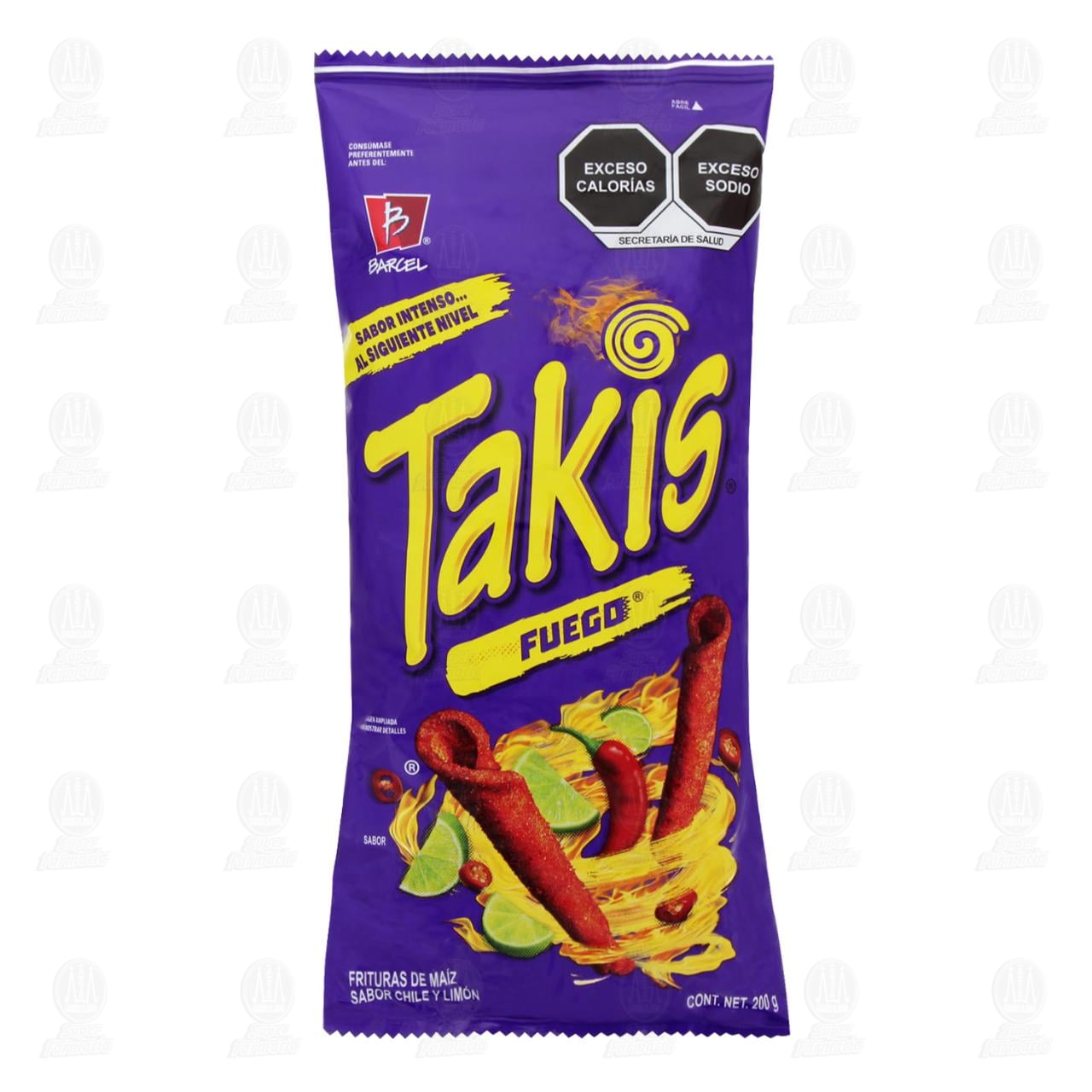Botana Barcel Takis Fuego, 200 gr.