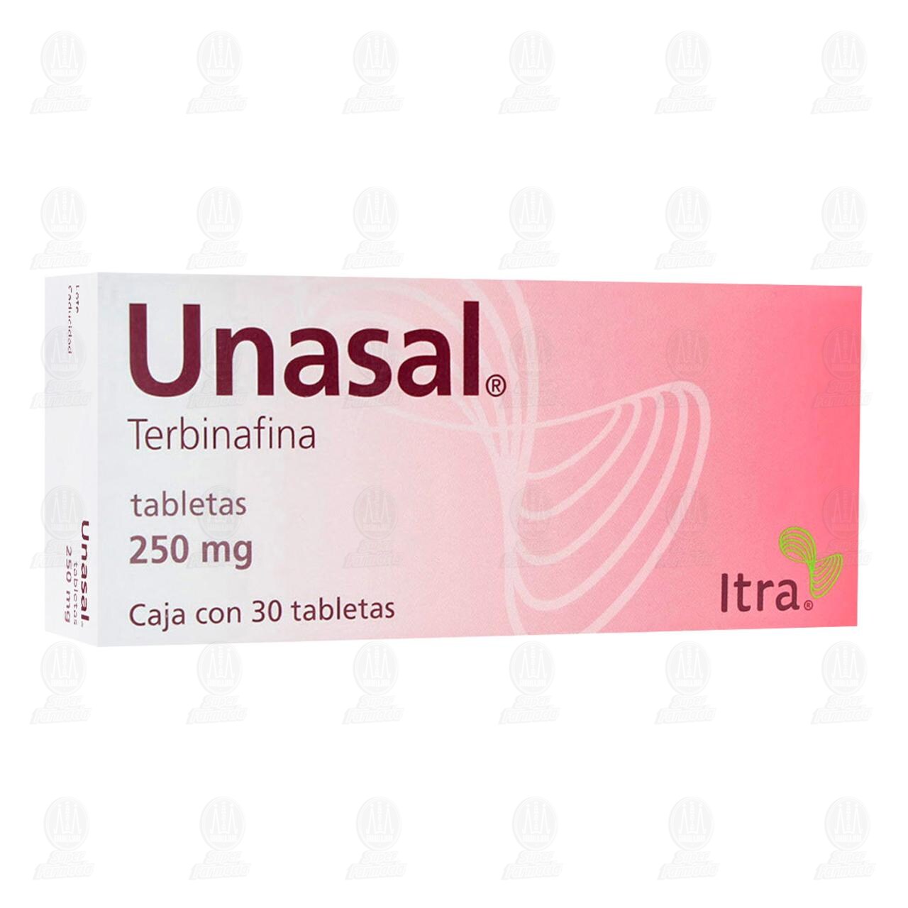 Unasal 250 mg, 30 Tabletas. image number 0