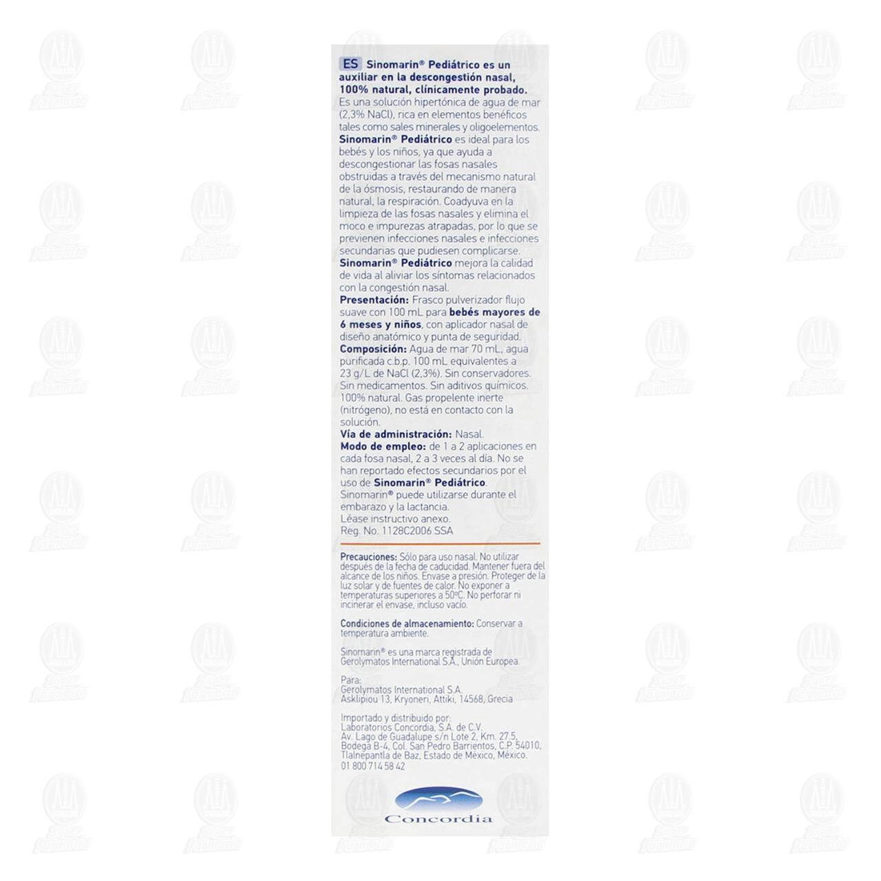 Sinomarin Soluci&oacute;n Pedi&aacute;trica Nasal, 100 ml. image number 3