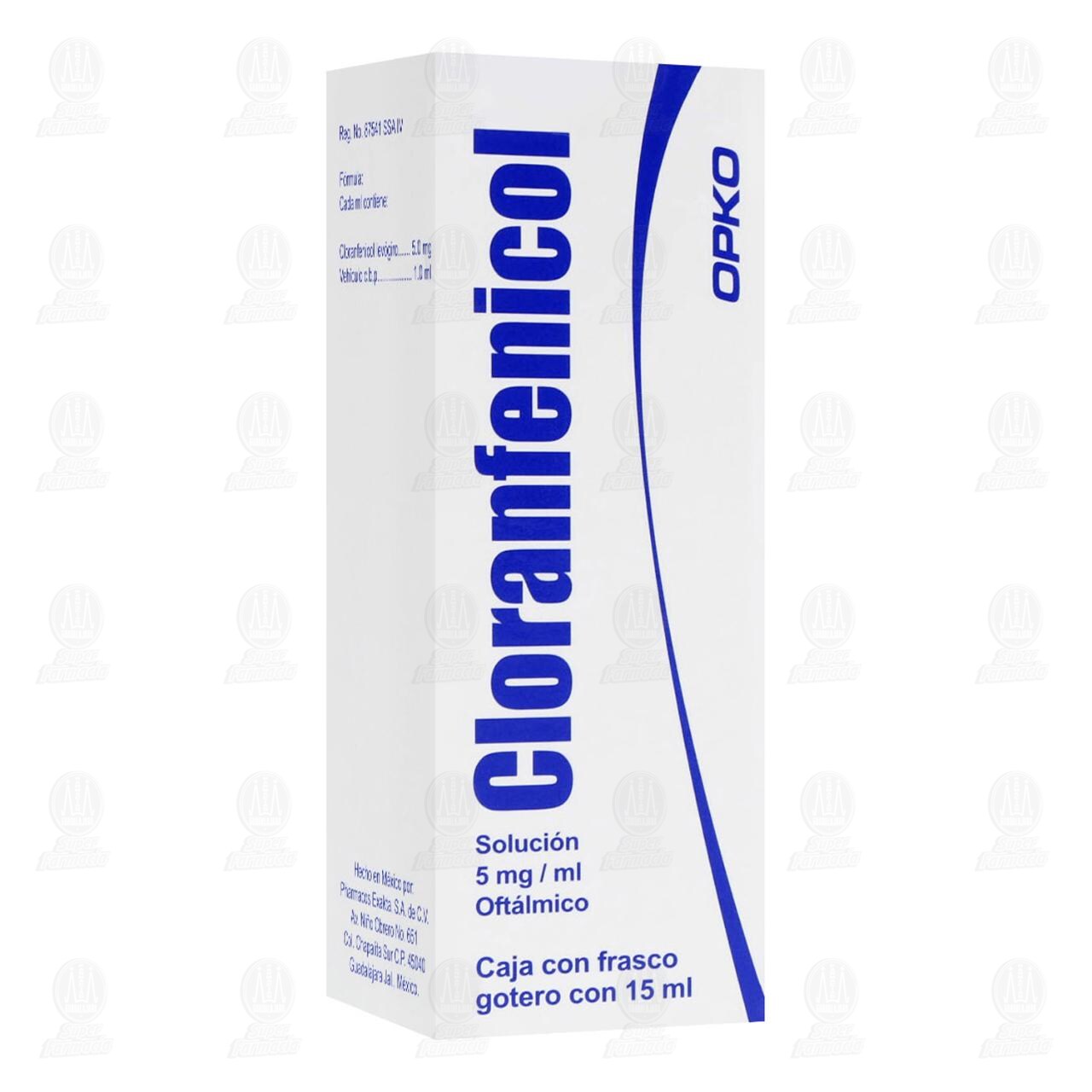 Cloranfenicol 5mg Soluci&oacute;n Oft&aacute;lmica, 15 ml. image number 0