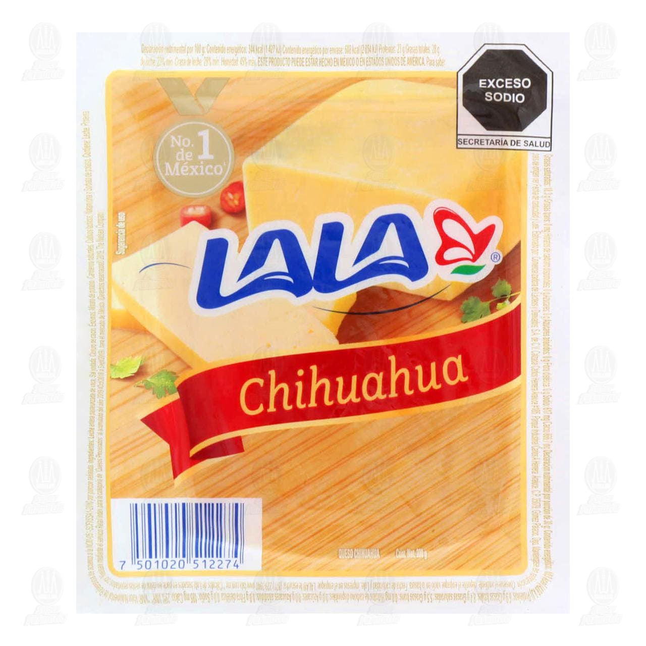 Imagen para Queso Chihuahua Lala, 200 gr.