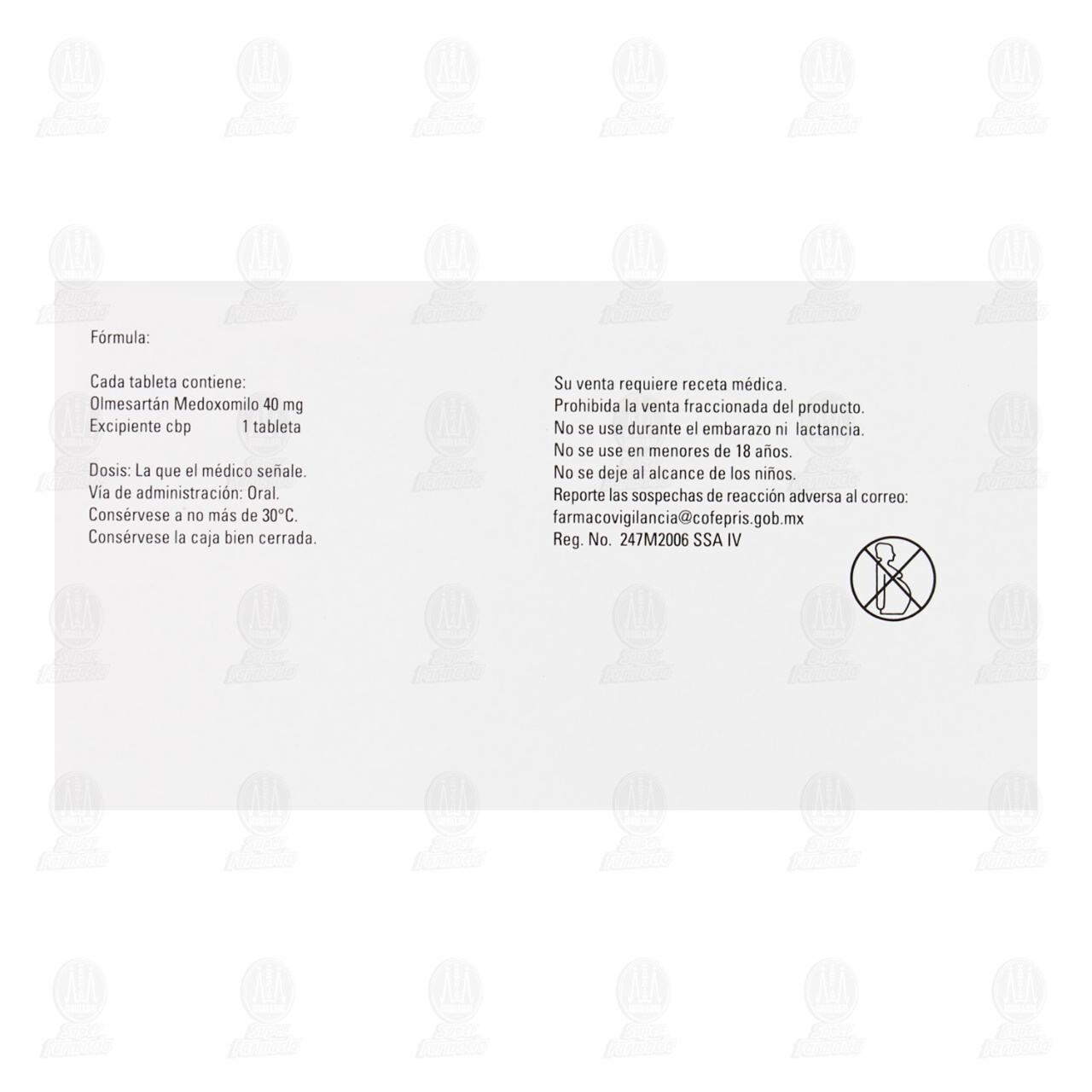 Almetec 40 mg, 28 Tabletas. image number 2