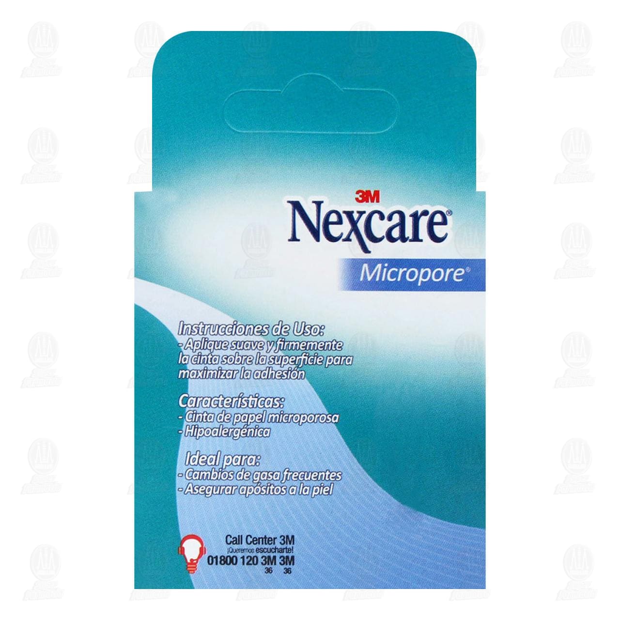 3M Nexcare Cinta Micropore Piel 2.5cm x 5m, 1 pz. image number 2