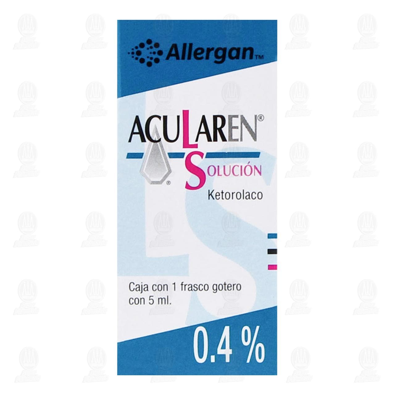 Acularen 0.4%, 5 ml Soluci&oacute;n Oft&aacute;lmica. image number 1