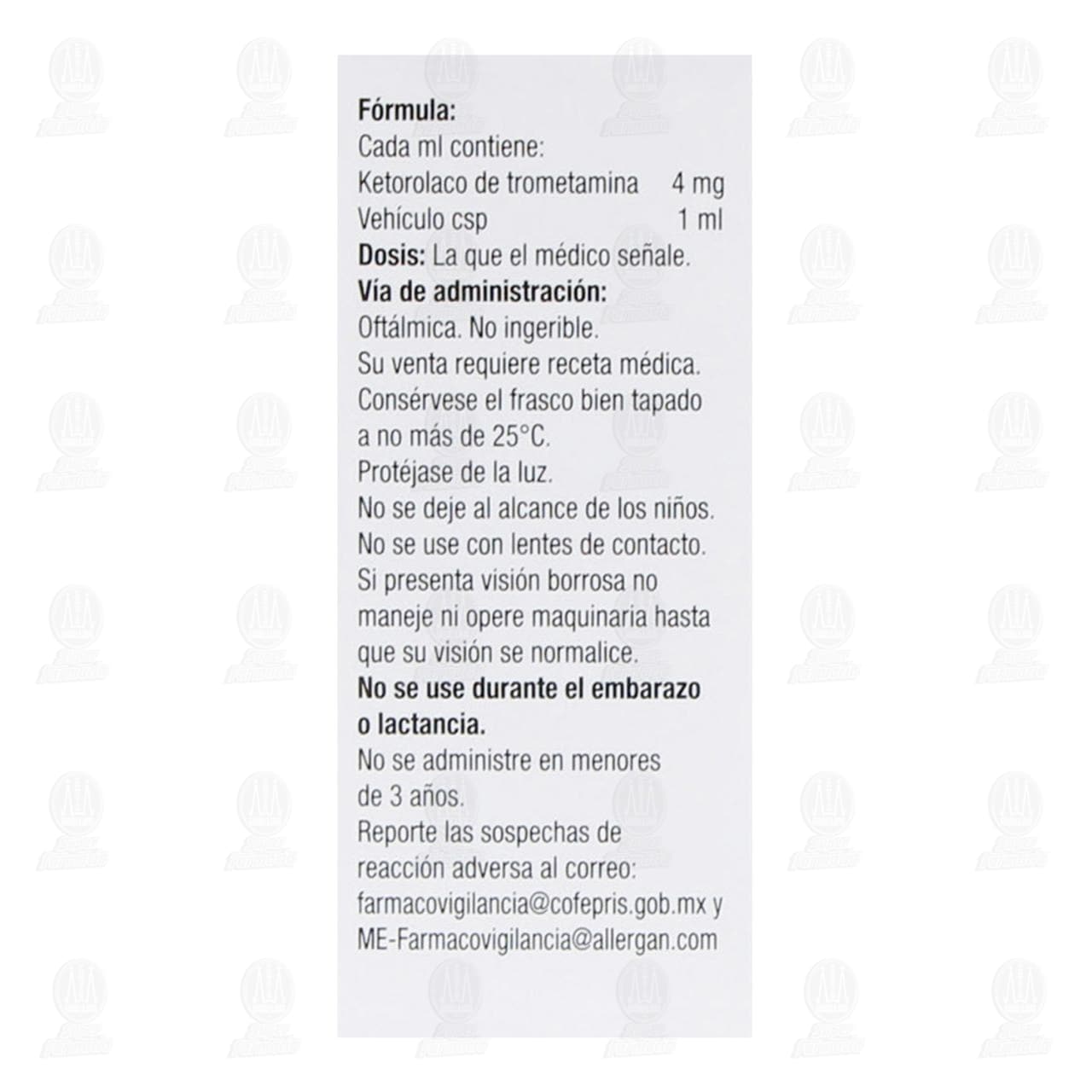 Acularen 0.4%, 5 ml Soluci&oacute;n Oft&aacute;lmica. image number 2