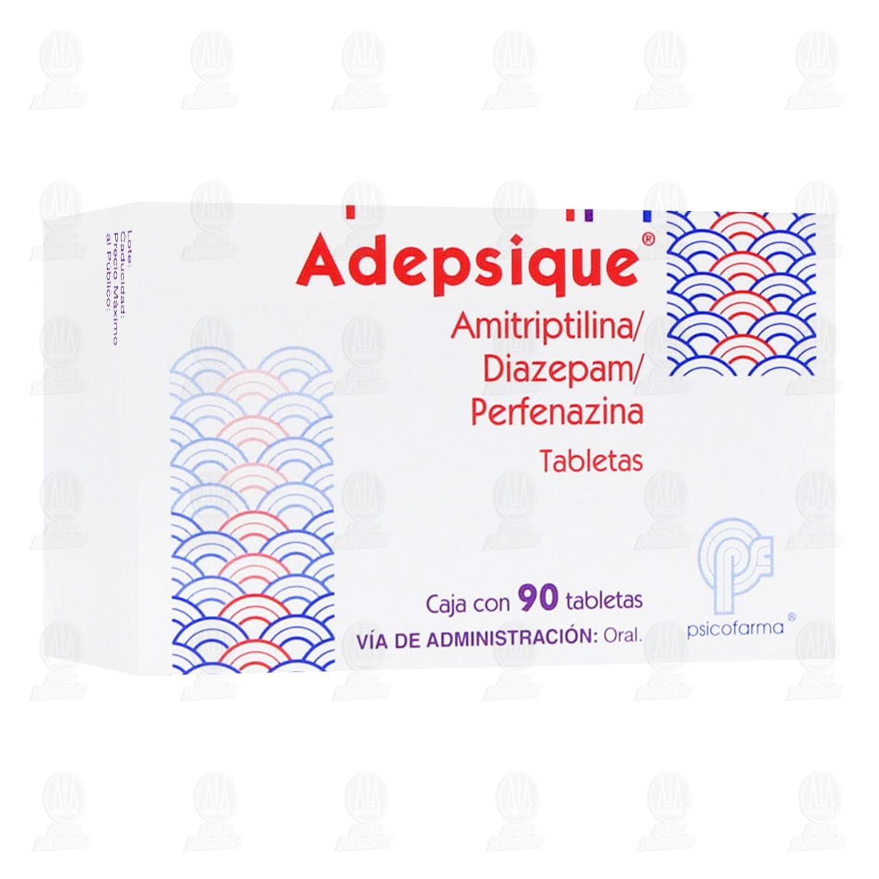 Adepsique 10mg/3mg/2mg, 90 Tabletas.