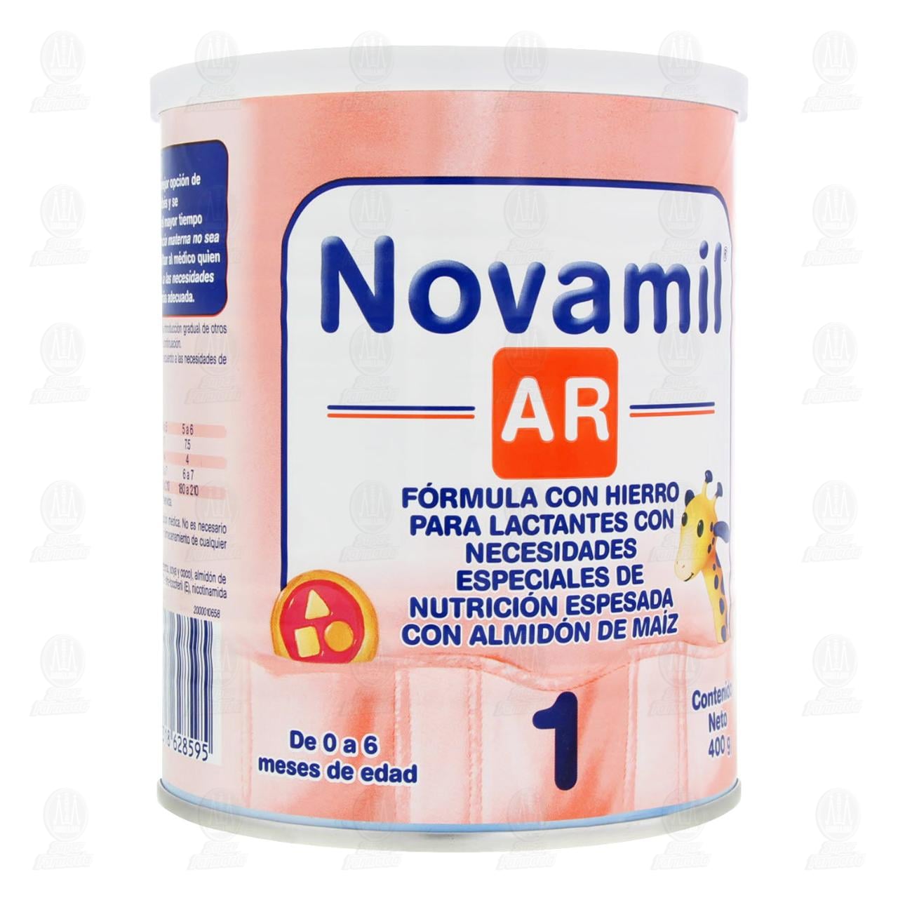 Leche De Fórmula Recién Nacido Fórmula Láctea Novamil AR 1 en Polvo (Edad 0-6 Meses), 400 gr.