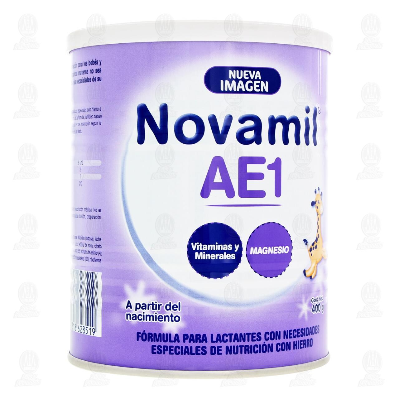 F&oacute;rmula L&aacute;ctea Novamil AE 1 (A Partir del Nacimiento), 400 gr. image number 0