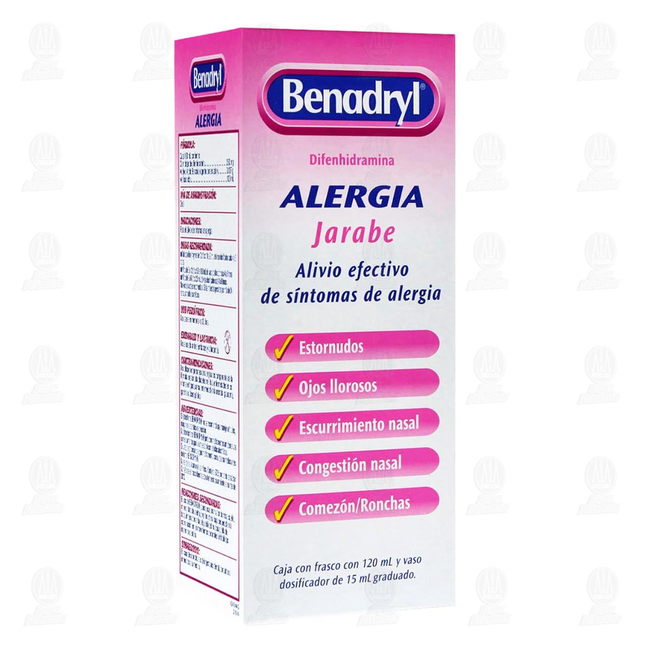 BENADRYL E JARABE EXPECTORANTE FRASCO CON 150 ML