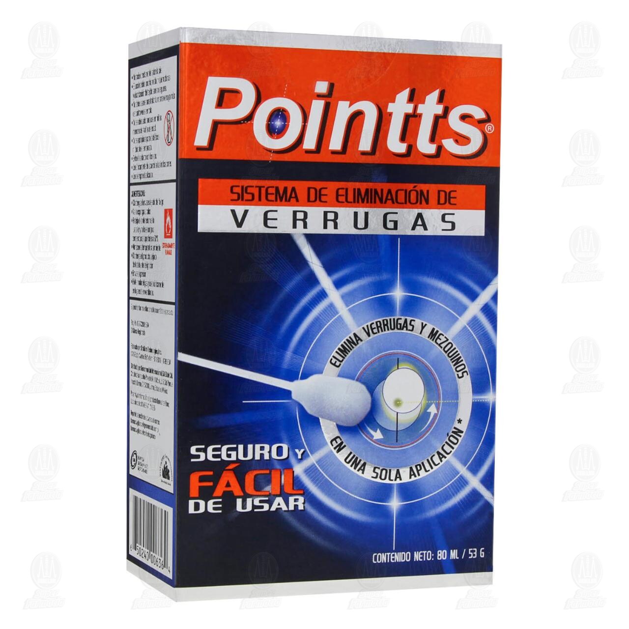 Pointts Verrugas y Mezquinos 80ml/53gr Aerosol con Aplicador image number 0