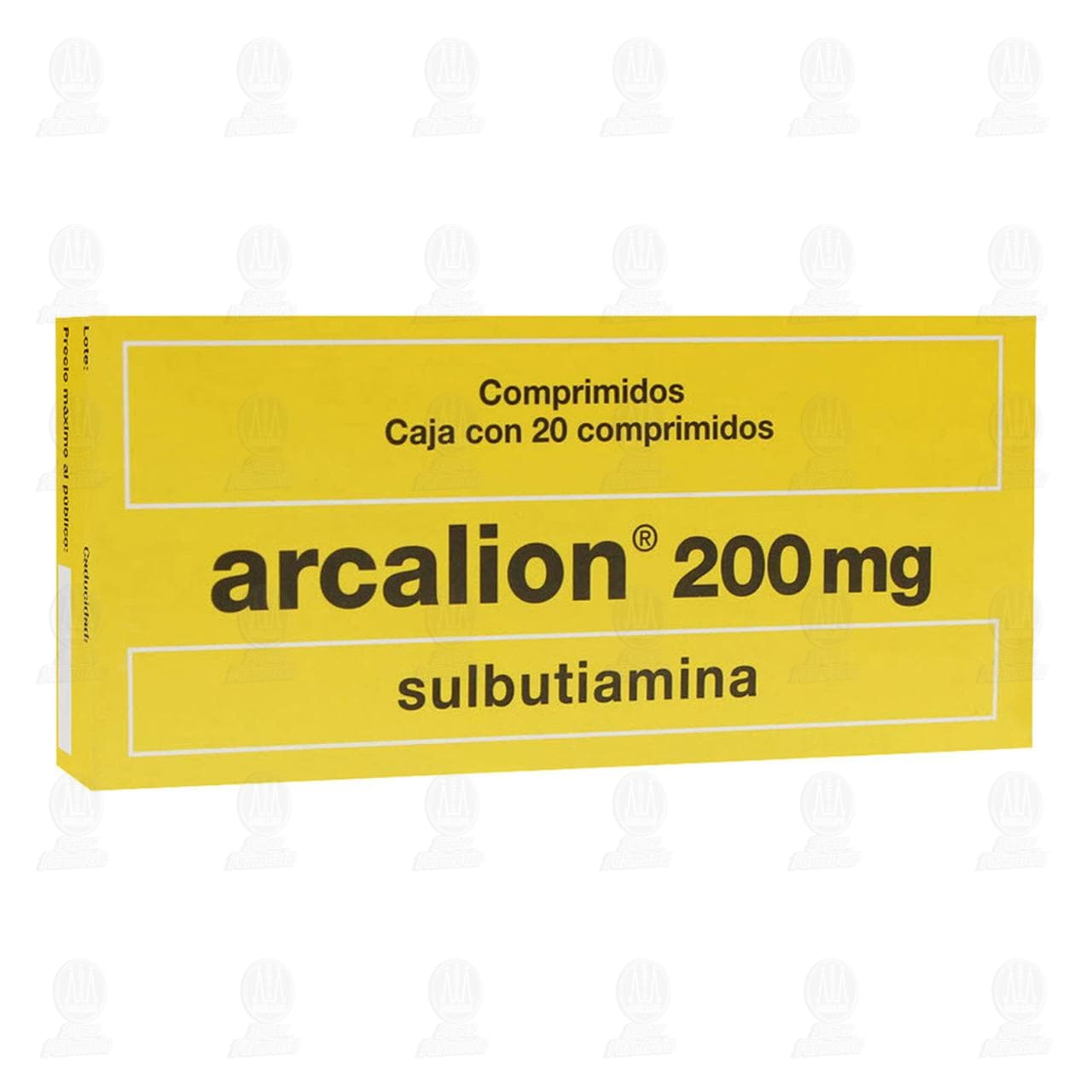 Arcalion 200 mg, 20 Comprimidos.