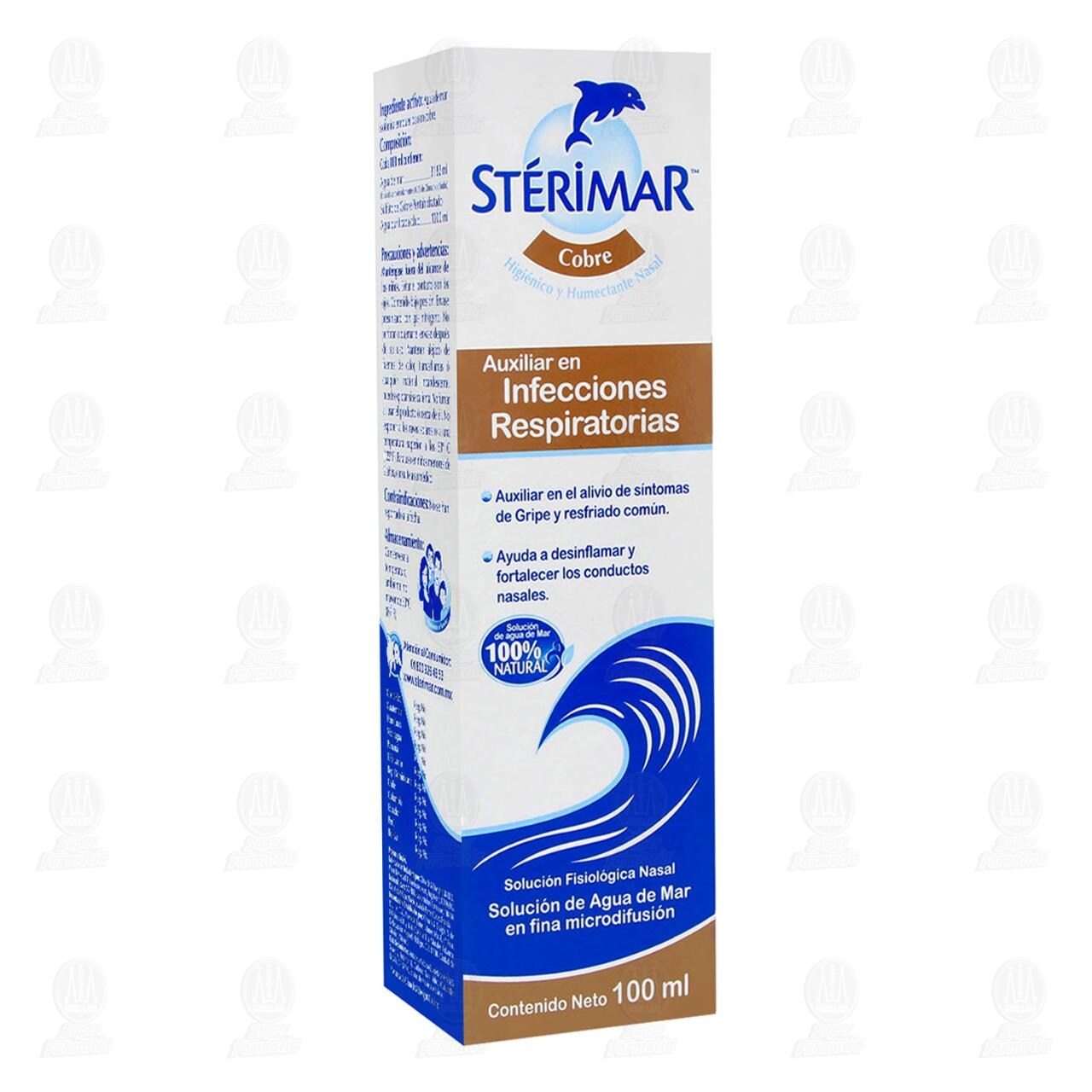 St&eacute;rimar Humectante Nasal Cobre, 100 ml.