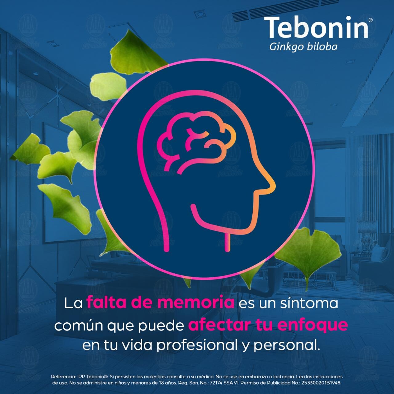 Tebonin 40 mg, 24 Tabletas. image number 3