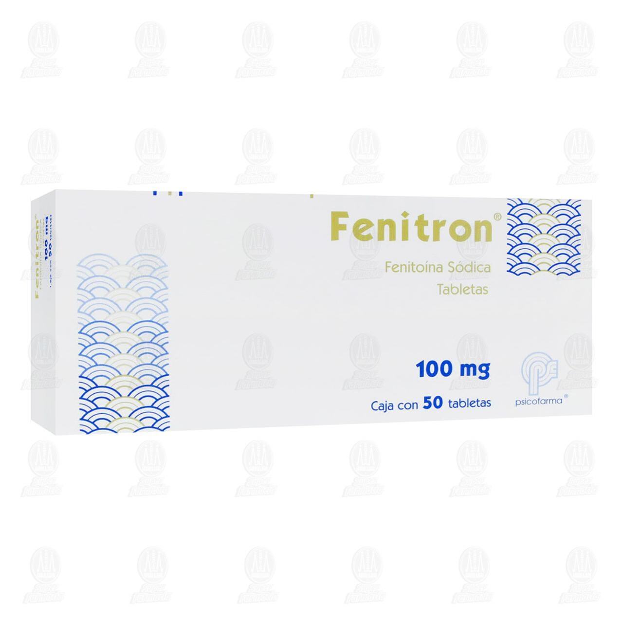 Fenitron 100 mg, 50 Tabletas. image number 0