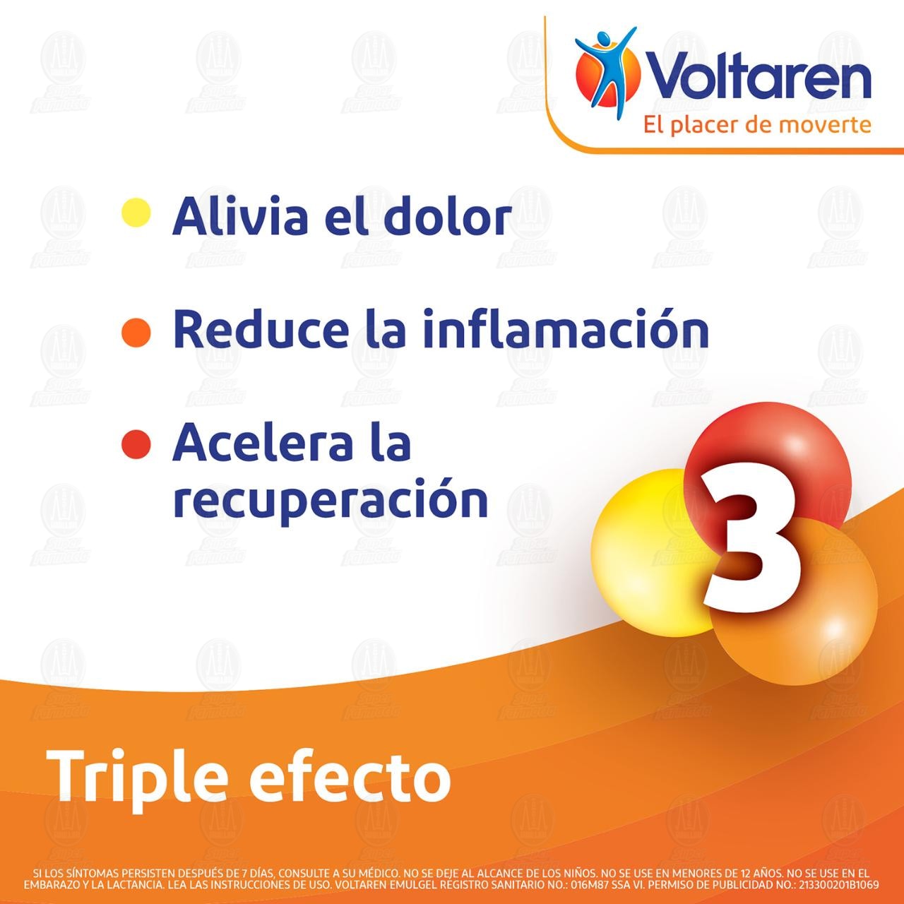 Voltaren Emulgel 1.16% Gel, 100 gr. image number 3