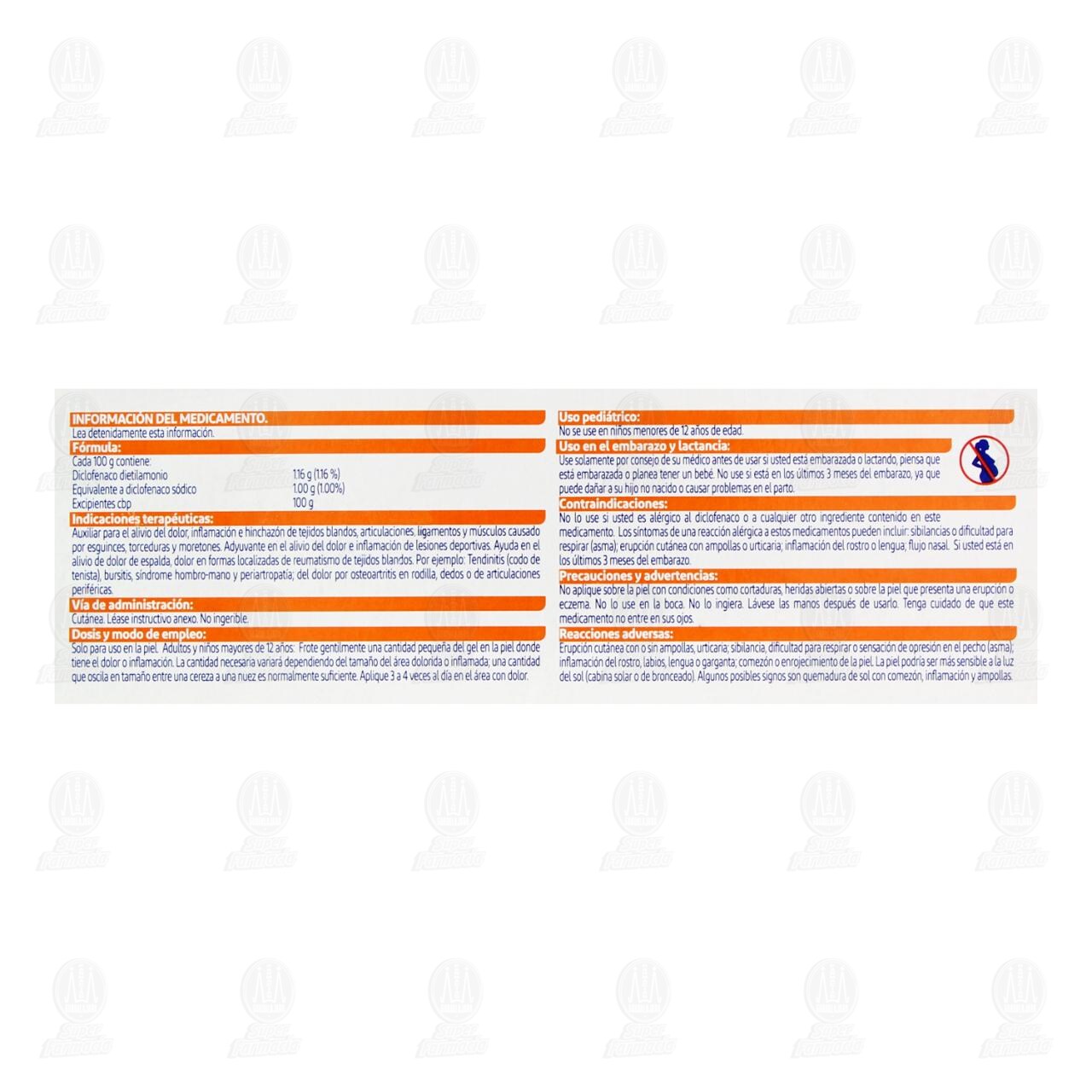 Voltaren Emulgel 1.16% Gel, 100 gr. image number 2