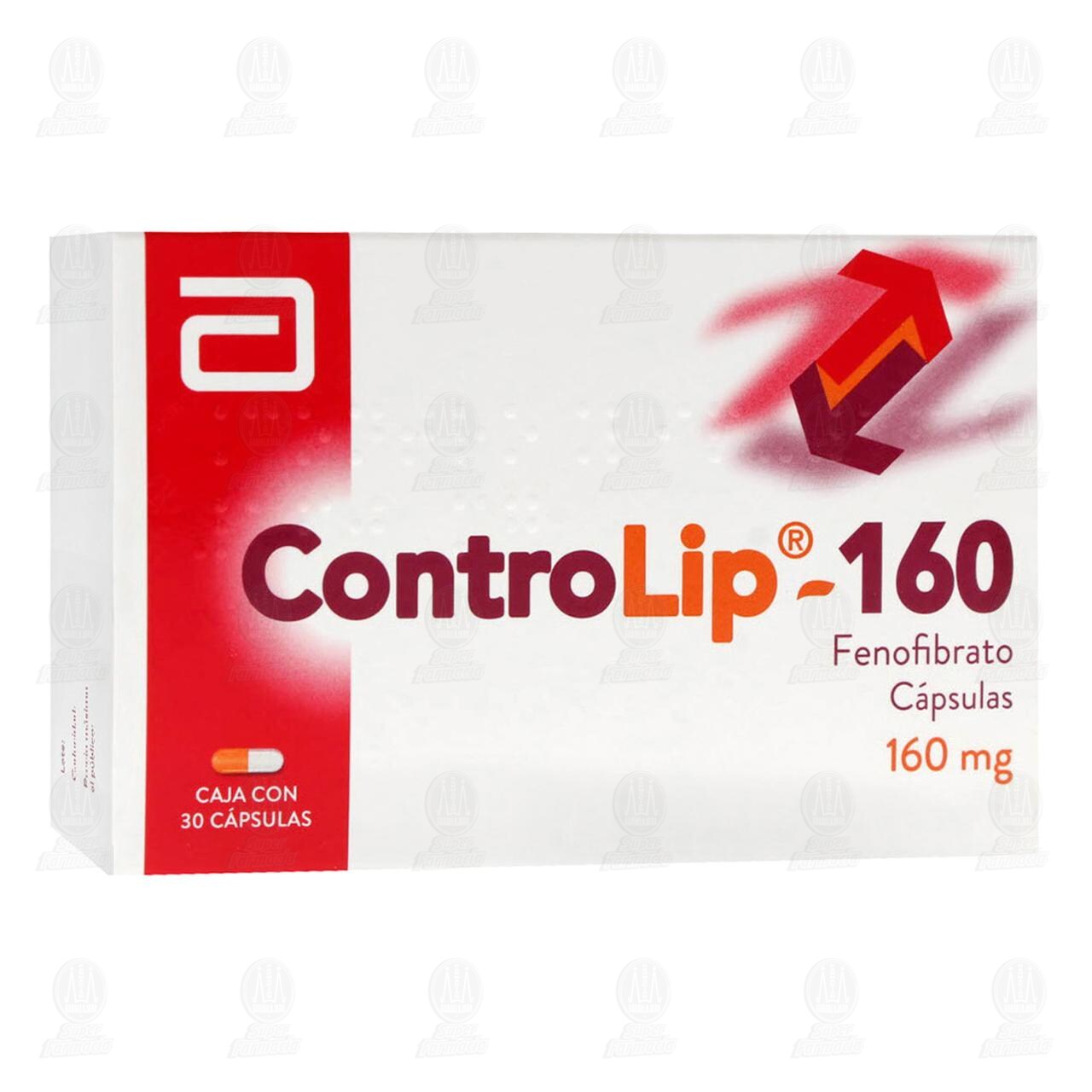 Controlip 160 mg, 30 C&aacute;psulas.