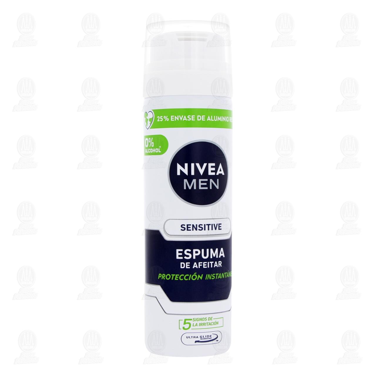 Nivea Men Sensitive Espuma de Afeitar Protecci&oacute;n Instant&aacute;nea, 200 ml.
